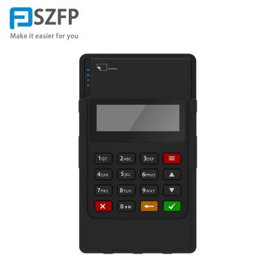 China GPRS/4G MPOS sim card contactless card reader with cheap price and qr code display 96KB 512KB 96KB 512KB for sale