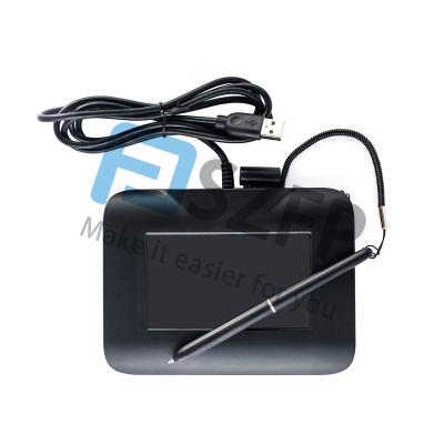 China Professional Electronic Signature Protection LCD Display Screen With Pen Without Battery 174.4mm*10.8mm 174.4mm*10.8mm for sale