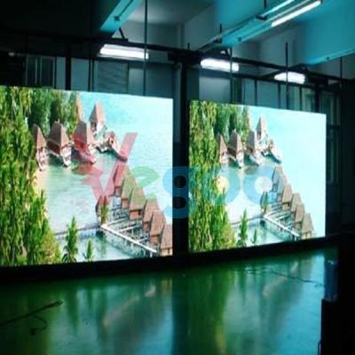 China Indoor Full Color Commercial Advertising Screen P7.62mm 1200cd/㎡ for sale