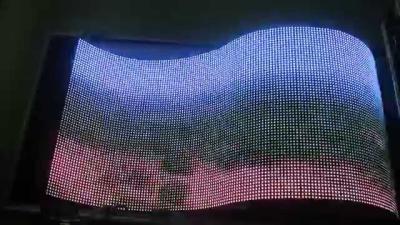 Chine Panneau mené flexible d'écran du fond d'étape de P4mm LED pour la publicité à vendre