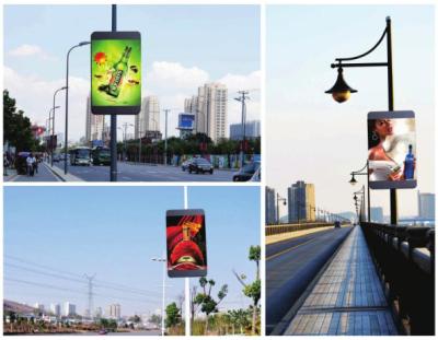 Chine Écrans extérieurs polychromes de la publicité de Digital de panneau d'affichage d'affichage à LED de Polonais de rue de P5mm à vendre