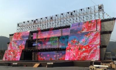 China Professional Advertising Outdoor Full Color LED Display P6 Led Video Wall for sale