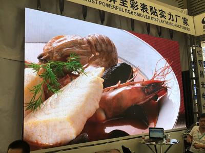 China P2 Small Pitch LED Display 512x512 Cabinet 3840Hz SMD Screen para publicidade interna à venda