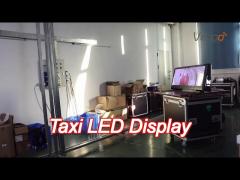 p4 taxi top led display 960mm*320mm double-side ip65 4g/wifi control taxi roof advertising screen