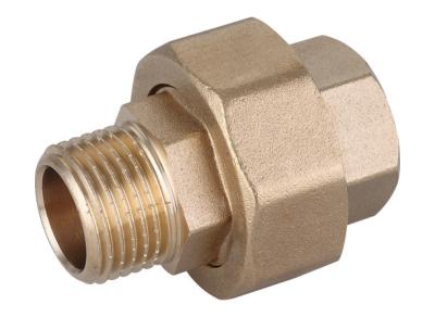 China Lead Free Bronze Water Meter Coupling Eco Copper Nuts and Liners for Water Meters for sale