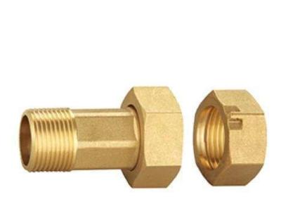 China Eco Friendly Water Meter Coupling With Lead Free Bronze or Brass Material for sale