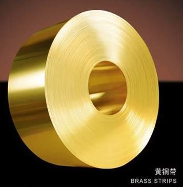 China 0.03-3mm Brass Foil Roll / Coil / Foils H70 H68 H65 H62 C2600 C2680 GB UNS JIS for sale