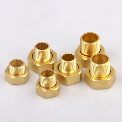 China Customized Lead Free Brass Nuts and Liners for Water Meter or Gas Meter for sale