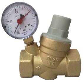 China Adjustable Pressure Safety Valve Lead Free Brass Female NPT Thread For Water Pipeline for sale