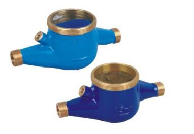 China DN15-DN50 Customized Brass Water Meter Body Anti Magnetic Type For Cold Water for sale