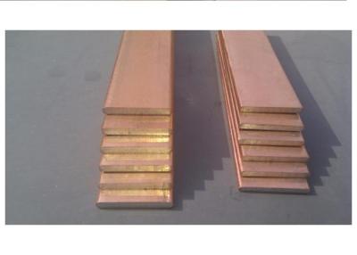 China Electric Copper Bus Bar TP2 C12200 C1220 Cu-DHP 2-60mm Copper Grounding Bus Bar for sale