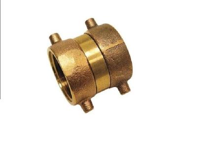 China Anti Corrosive Brass Fire Fighting Coupling Reducer Connector 1-1/2 Inch CW614N DIN standard for sale