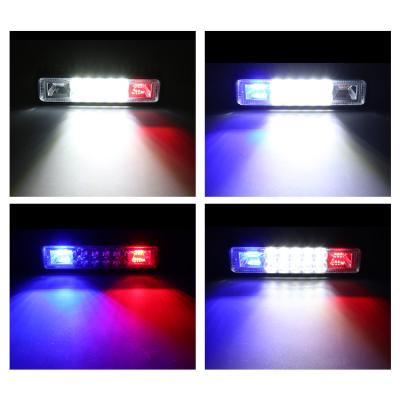 China High Power Led Work Light Super Bright 16w Led Off Road Light Truck Flash Strobe LED Warning Light For Car 4 Inch for sale