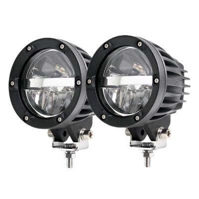 China 5 Inch Low Beam 60W Hi Aurora Spotlights 2020 Led Lighting New Round Aurora Led Driving Light 5 Inch for sale