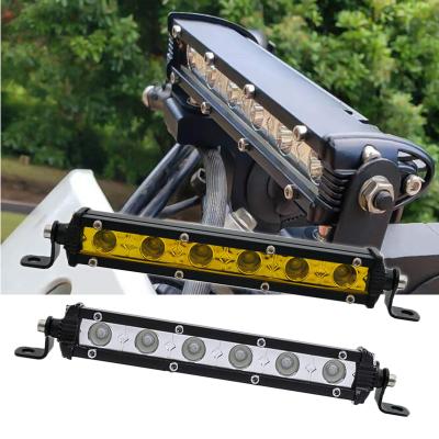 China 6 Inch 18W Single Row Led Galipot Super Slim LED Light Bar 6 Inch for sale