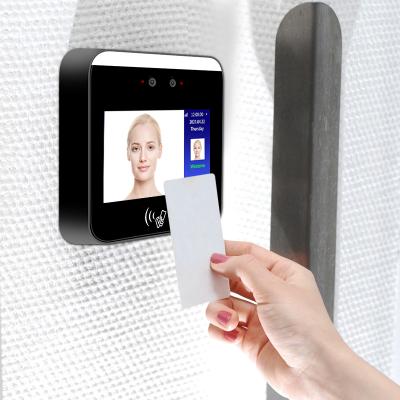 China Abnormal Healthy Healthy Access Control Binocular Live Facial Recognition Access Control Smart Door Access Control Detection Rfid for sale