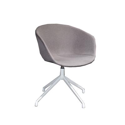 China Modern Swivel Aluminum Alloy Foot Office Chair Swivel Lounge Chair for sale