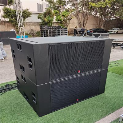 China Powerful 18 Inch Woofer Concert Noise Loudspeaker High End Passive Outdoor Recording Studio Bass 2021 Stage Dual Sub for sale