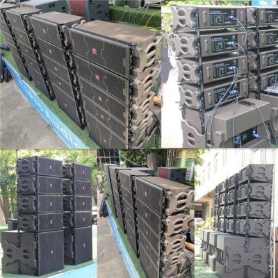 China No LA-25 line 5 line array woofer outdoor double exposures, active and passive, indoor, sound system loudspeaker for sale