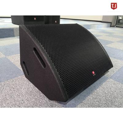 China Pro T.I Wooden Stage Monitor 450W Speaker Audio Professional Coaxial Sound System T-15MA for sale