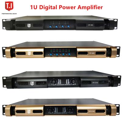 China Hot Sale 2000 Watt 2 Channel Amp Aluminum Steel Hot Sale Digital 1U Power Amp /portable Power Amp Chassis Amplifiers for sale