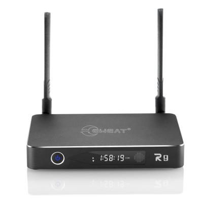 China With PVR Function EWEAT R9 Realtek 1295 4k 2gb 16gb Android TV Box Internet HD Streaming Media Player for sale