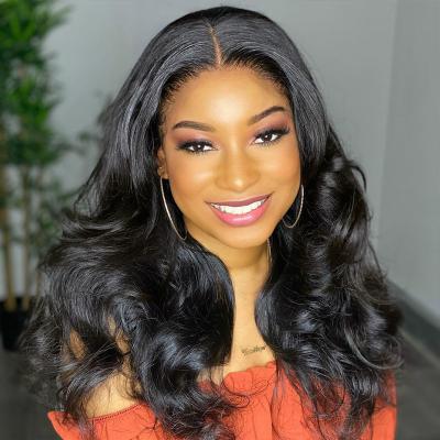 China Swiss Curly Bob Lace Front Human Hair Wig Wave China Seller Size Density 4X4 Lace Front Human Hair for sale