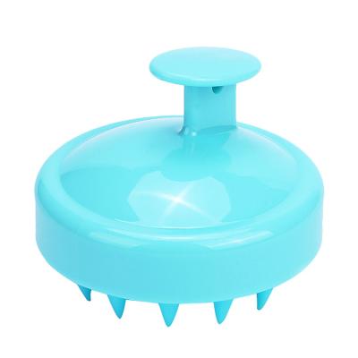 China Comfortable Handheld Vibrating Soft Massager Silicone Shampoo Brush Scalp Massager Comb for sale