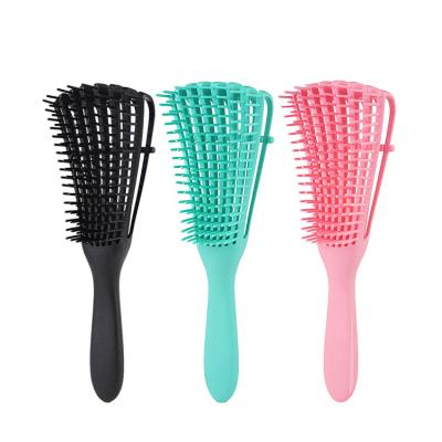 China Comfortable Powerful Function Removal Tangle Eight Claw Hair Brush Hair Massage Comb Scalp for sale