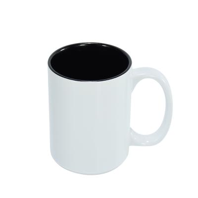 China Cheap Price Viable Custom 15oz Plain White Sublimation Ceramic Logo Beer Mug Tea Coffee Mugs for sale