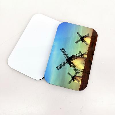 China New Easy Sublimation Blanks Business Card Size Fridge Magnets, DIY Blanks Fridge Sticker Home Decoration for sale