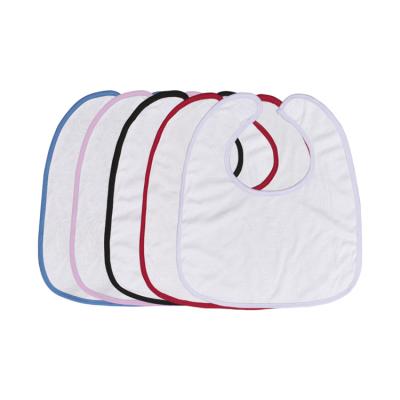 China Sustainable New Design Polyester Sublimation Blankets Baby Bib For DIY Heat Transfer Printing for sale