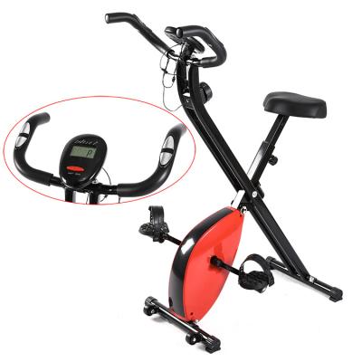 China Home Use Rehabilitation Mini Foldable Exercise Magnetic Adjustable Magnetic Stationary Bike For Sale for sale