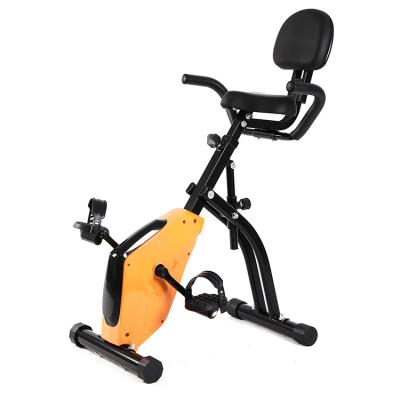 China Home use factory price folding magnetic upright recumbent spinning exercise bike for sale for sale