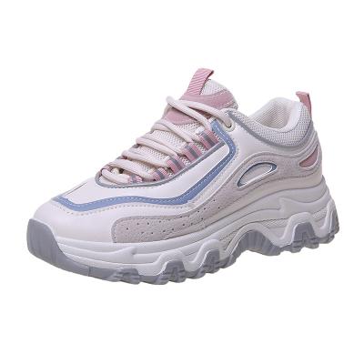 China Cushioning High Quality Sports Casual Walking Shoes Latest Design Comfortable Chunky Shoes Women's Sneakers for sale