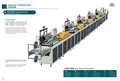 China Marca registrada rotatoria completamente automática de la pantalla de seda del color de la impresora de la etiqueta cinco en venta