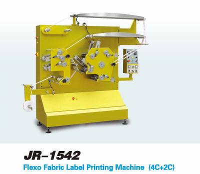 中国 6色のペーパーFlexoの生地のラベルの印字機60m/min JR-1542 販売のため