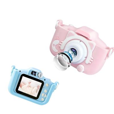 China Hot ABS YMX CAX5S Amazon Video Cartoon Toy Dual Camera Camcorder Mini Rechargeable Kids Digital Photo Selfie For Kid Children for sale