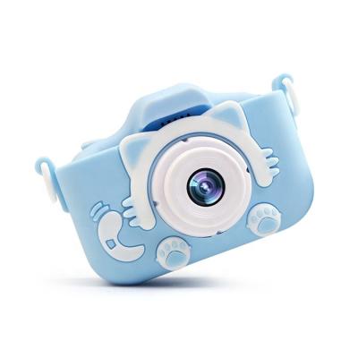 China YMX CAX5S Mini Cute Pink Blue Black Inteligente Function Children Selfie Recording Electronic Electric Cartoon Toy Camera for Kid Children for sale