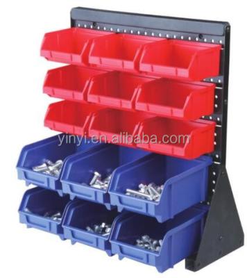 China garage hardware and garage storage tool and parts bin plastic holder for sale