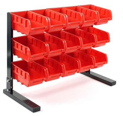 China 15 Viable Bin Storage Racks, 15 Plastic Storage Bin Kits, Combination Boxes, 15 Bin Bench Tops Rack202731) for sale