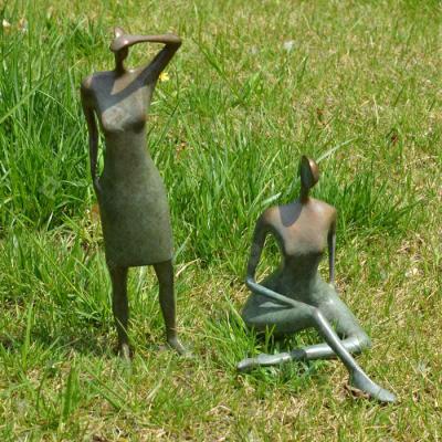 China Realistic Bronze Monumental Statues   Outdoor Bronze Contemporary Sculpture for sale