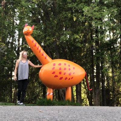 Cina Verniciare una scultura di giraffa in acciaio inossidabile in vendita