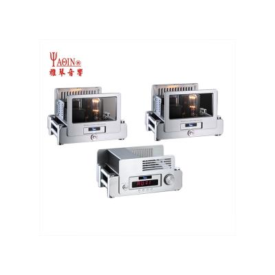 China New 2021 Yaqin MS-845 Amplifier 845 Aluminum Tube Class A Single-Ended Front and Rear Split Amplifier High Fidelity Audio for sale