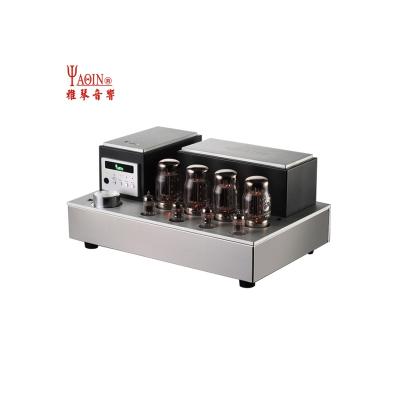 China Yaqin MS-110B popularity combined/pure mode of KT88 tube amplifier class AB1 post high fidelity aluminum audio amplifier for sale