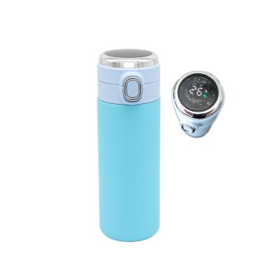 China Lid Flasks Stainless Steel Bottle Water Flask PORTABLE Metal Bounce Vacuum Insulated Thermos for sale