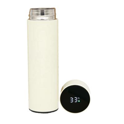 China Business Factory Price Vacuum Flask Smart Thermos Steel Water Bottle With Led Temperature Display for sale