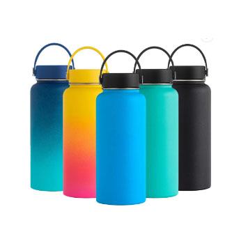 China 2020 popular new products viable stainless steel thermos water flask for gym vacuum water bottle for sale