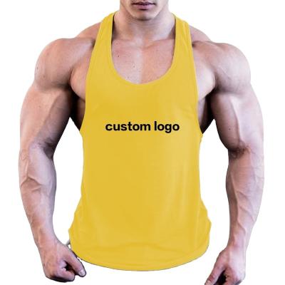 China QUICK DRY Wholesale Mens Bodybuilding Vest Tank Top Tank Gym Sleeveless Design Male Your Own Logo Stringer Wrestling Men's Singlet Custom Made for sale