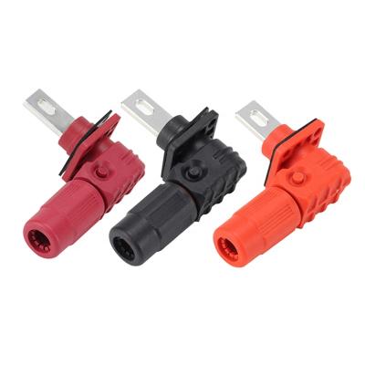 China High Voltage Power HV Energy Storage Connector 60A-400A IP67 Plastic 6mm-14mm Contact Plug HV Connector for sale